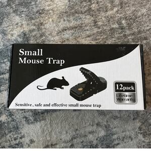 Small  Mouse Traps for Home 12 Pack Reusable